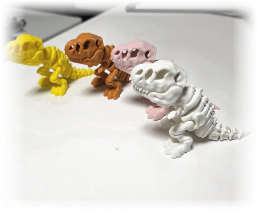 Skeleton T-Rex figure